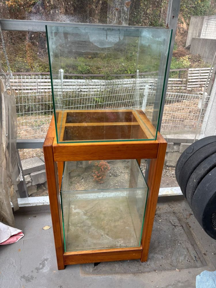 40큐브 어항 2개, 축양장--1