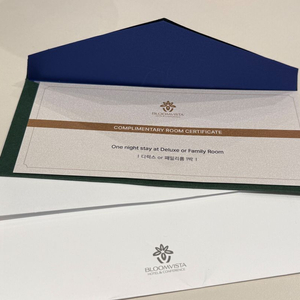 양평 블룸비스타 호텔 숙박권+조식+사우나