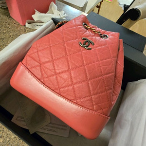 샤넬 가브리엘 백팩 핑크 스몰