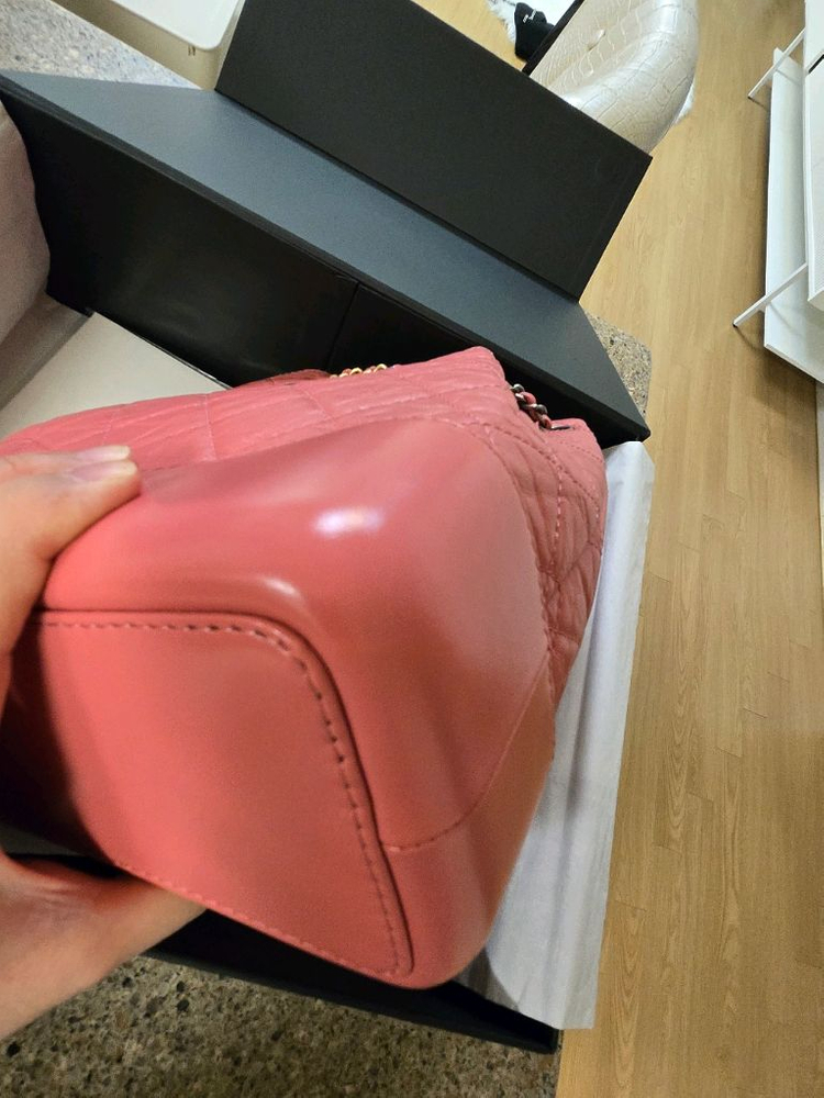 샤넬 가브리엘 백팩 핑크 스몰--5