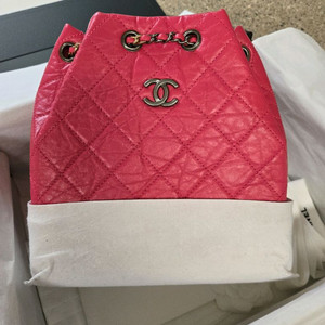 샤넬 가브리엘 백팩 핫핑크 백팩 스몰