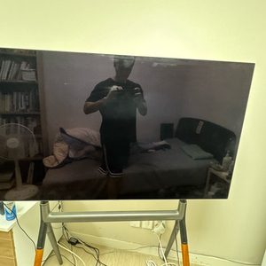 LG 올레드 48인치 TV OLED48C1ENB 액정 파손 부품용