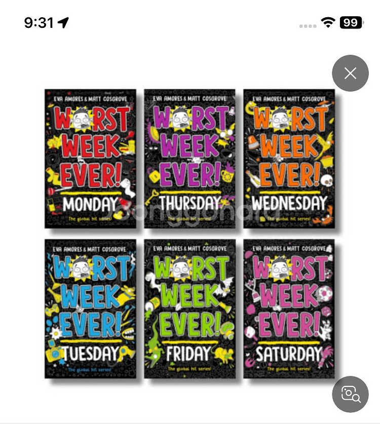 worst week ever 원서 삽니다--0