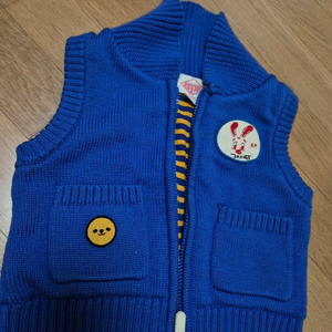 베베드피노 블루 니트조끼 100