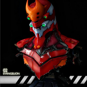 2호기 흉상 에반게리온 피규어 아스카 / if studio evangelion EVA-02