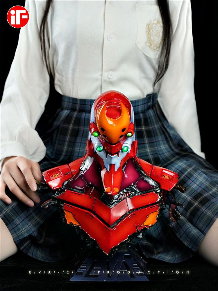 2호기 흉상 에반게리온 피규어 아스카 / if studio evangelion EVA-02--3