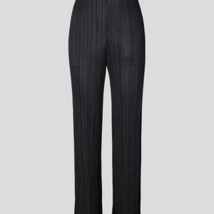 이세이미야케 플리츠플리즈 바지 베이직 팬츠 블랙 3사이즈