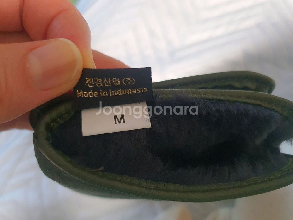 메트로시티 여성 양가죽 장갑 M 새상품--3