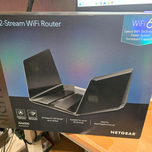 넷기어 나이트호크 rax120 WiFi6 공유기