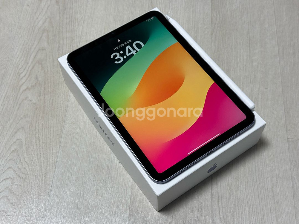 (배터리99 애플펜슬) 아이패드 미니6 64g wifi--1