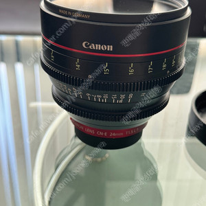 [판매] 캐논 Canon CN-E 24mm T1.5 LF, CN-E 85mm T1.3 LF 시네렌즈