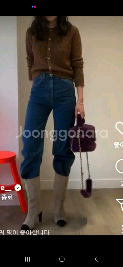 샤넬 넘버프로젝트 헤드투토 스웨이드 롱부츠--1