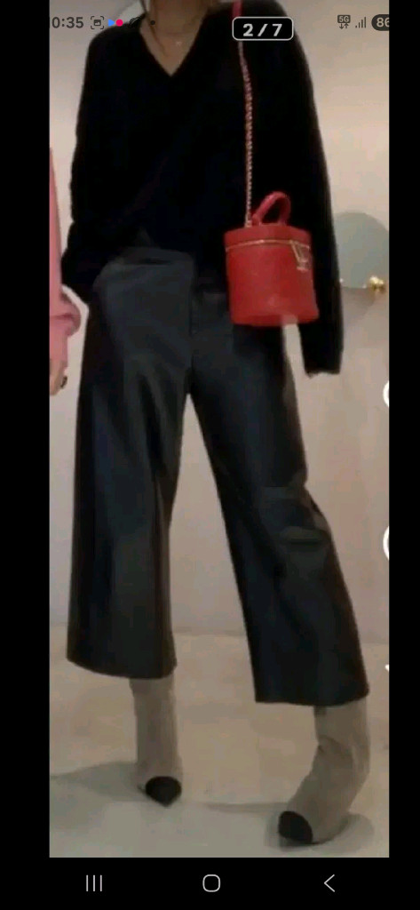 샤넬 넘버프로젝트 헤드투토 스웨이드 롱부츠--3