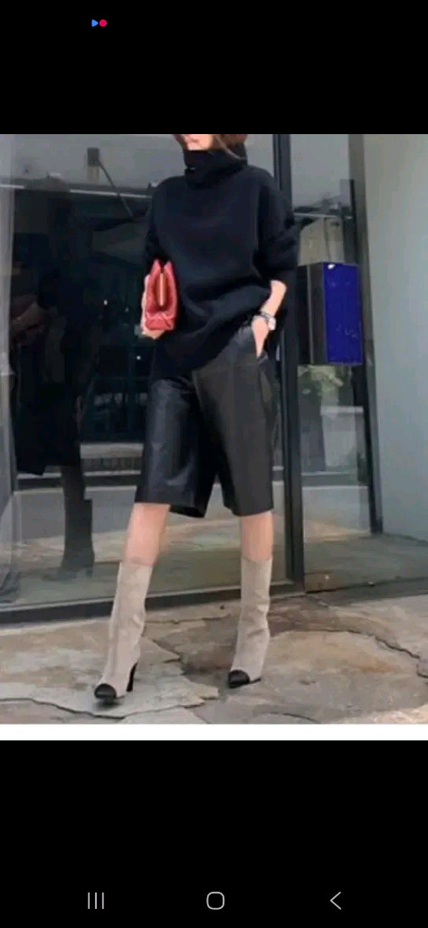 샤넬 넘버프로젝트 헤드투토 스웨이드 롱부츠--6