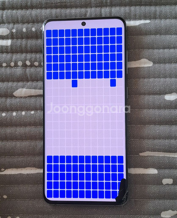 갤럭시 s20 부품폰 팝니다 액정 손상 고장폰 파손폰--0