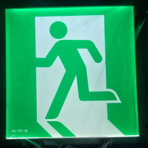 동방전자 피난구 중형 벽부형 유도등 정리