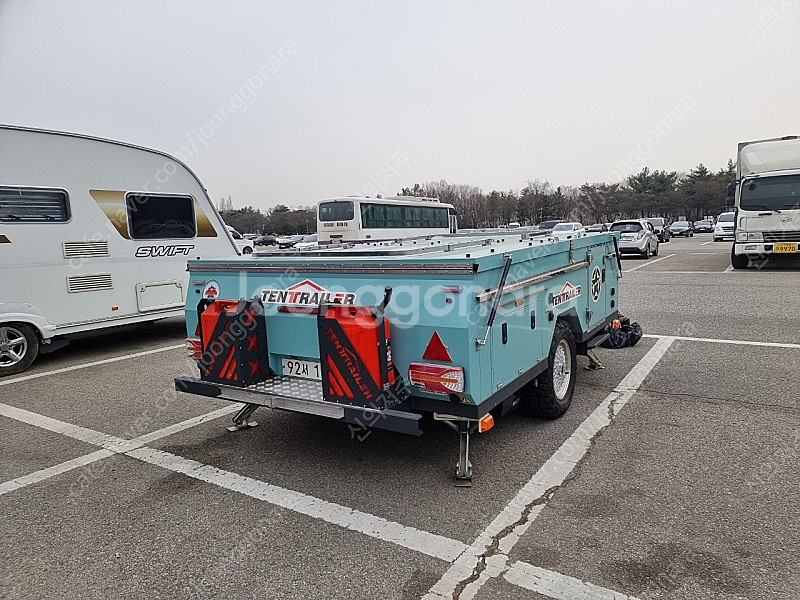 캠핑트레일러 캠프팩토리 투폴딩 트레일러 GT7--1