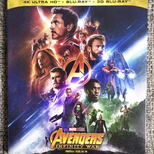 어벤져스: 인피니티 워 (3Disc 2D & 3D & UHD Combo Steelbook) 이미지