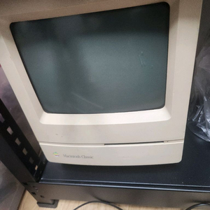 매킨토시 일체형 컴퓨터 클래식 골동품