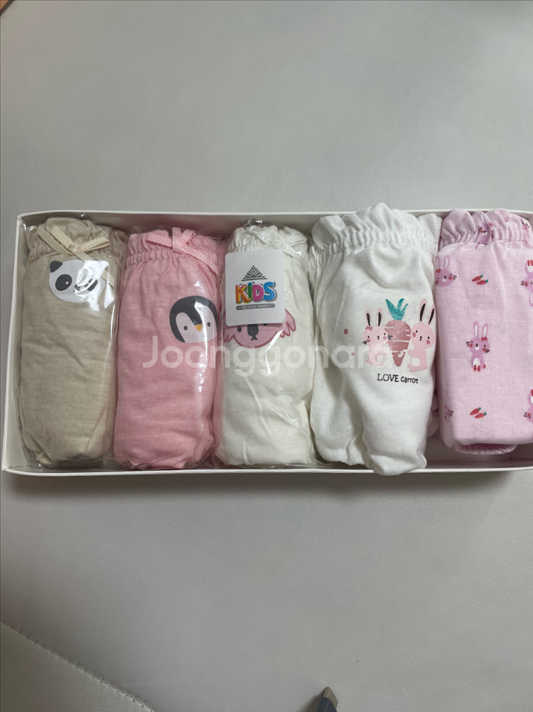 새상품 여아 순면 팬티 80호--1