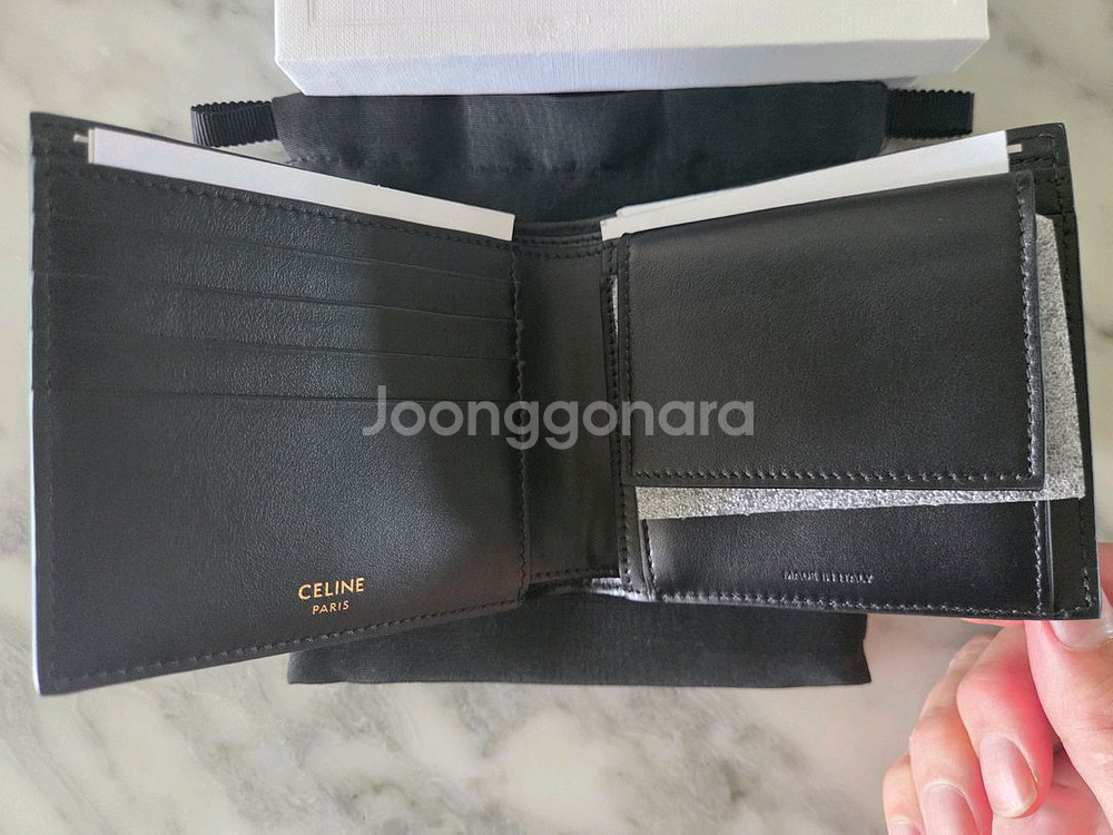 celine 셀린느 트라옹프 반지갑 새상품급--2