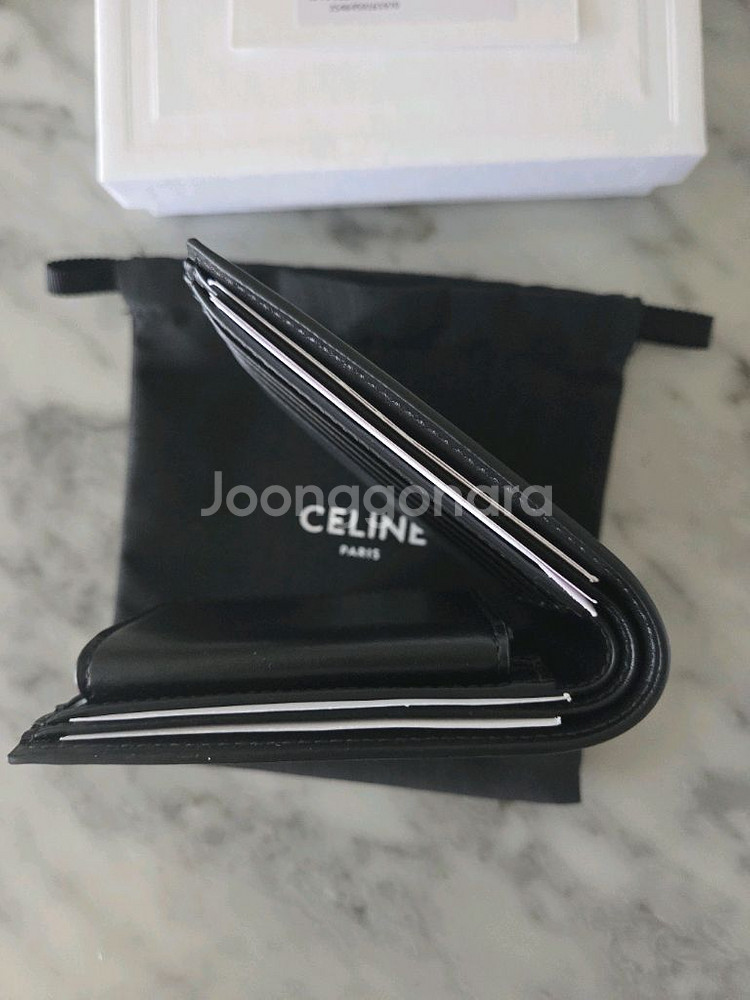 celine 셀린느 트라옹프 반지갑 새상품급--3