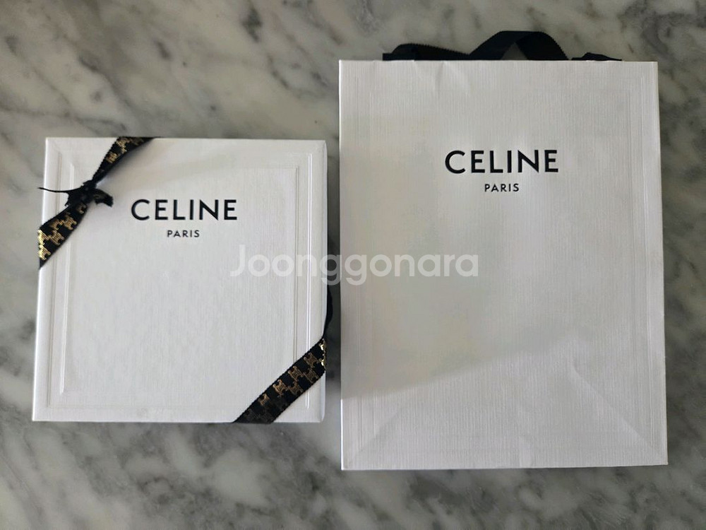 celine 셀린느 트라옹프 반지갑 새상품급--5