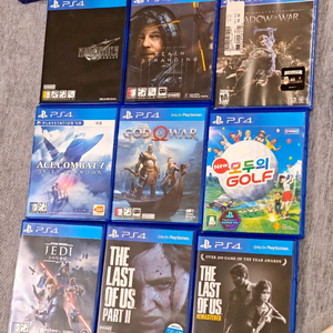PS4 게임 타이틀 모음
