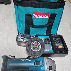 마끼다 마키타 충전 앵글 그라인더 세트