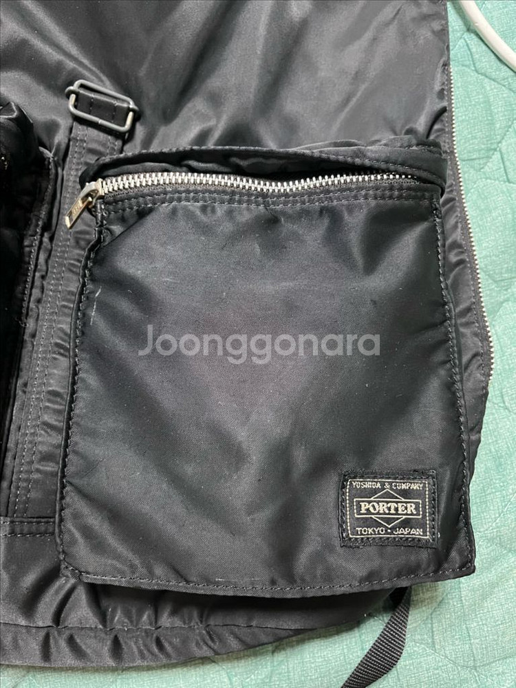 Porter 요시다 포터 탱커 지퍼백팩 럭색 블랙--1
