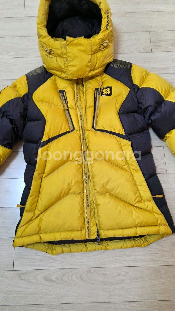 코오롱 스포츠 구스다운 여성용 패딩 S사이즈(85)ㅡ이민정 옷--0