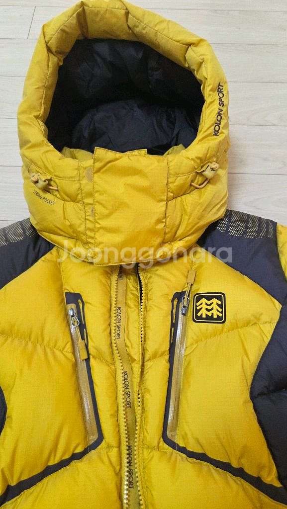 코오롱 스포츠 구스다운 여성용 패딩 S사이즈(85)ㅡ이민정 옷--1