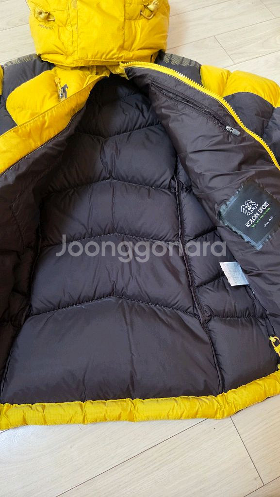 코오롱 스포츠 구스다운 여성용 패딩 S사이즈(85)ㅡ이민정 옷--5