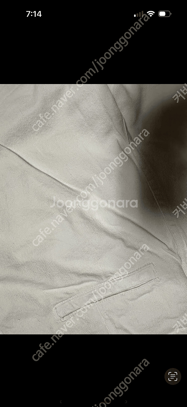 택포)자라 로우라이즈 와이드 카고팬츠--7