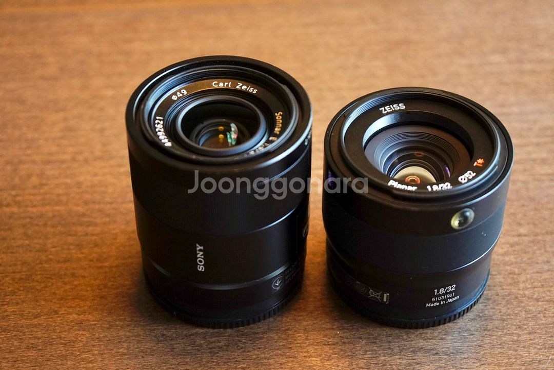 소니 렌즈 24mm,32mm--2
