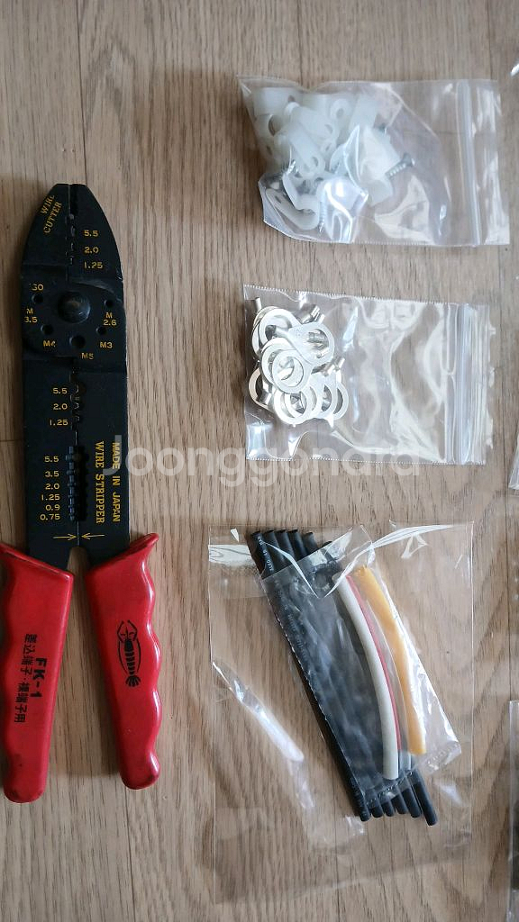 전선 관련 공구 수공구 자재(케이블 타이, 전선 연결 단자, 수축튜브, 압착 단자 등) - 광주광역시--2