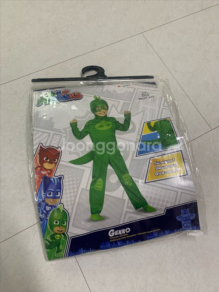 PJMask 피제이마스크 게코 코스튬 3-4세--0