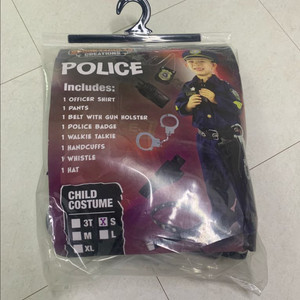 경찰 코스튬 5-6세