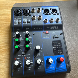 야마하 MG06 오디오 믹서