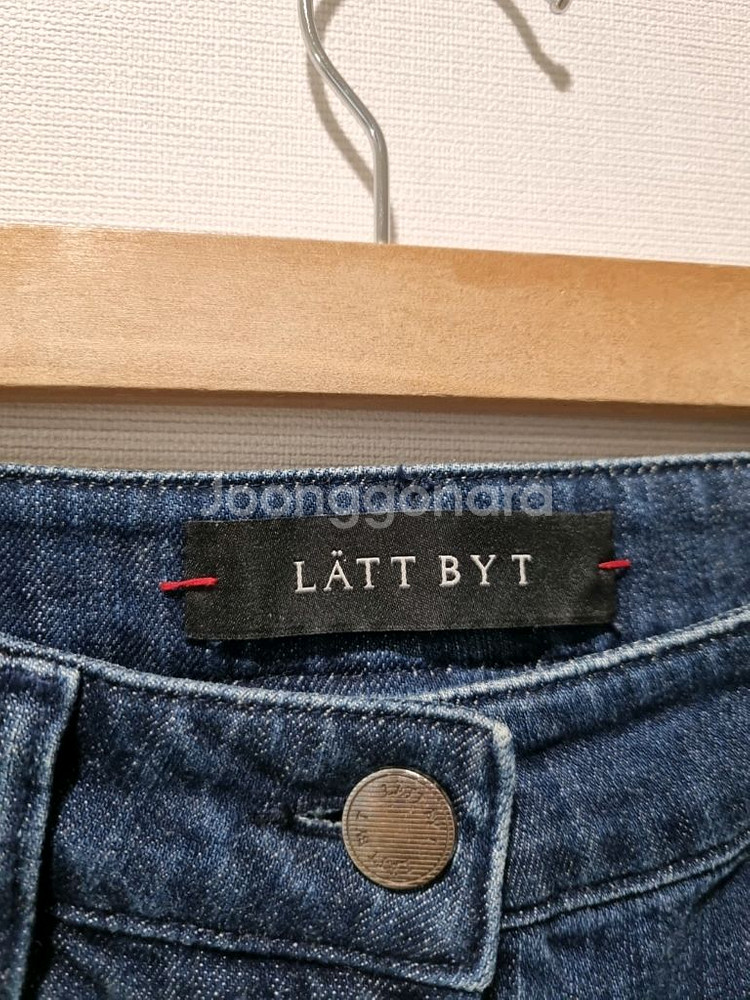 [한섬 래트바이티LTT BY T 데님 팬츠]--4