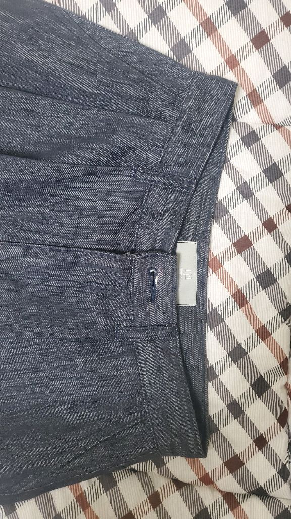 페이탈리즘 투턱 와이드 인디고 데님 블루 이미지