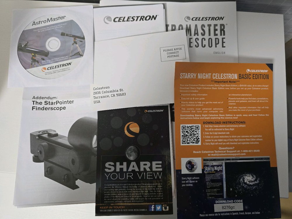 CELESTRON 아스트로마스터102 AstroMaster102 천체망원경--6