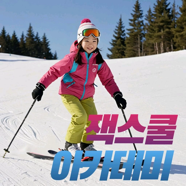 휘닉스파크 스키강습 어린이 유아스키강습 평창 잭스쿨이 정답 입니다. 이미지