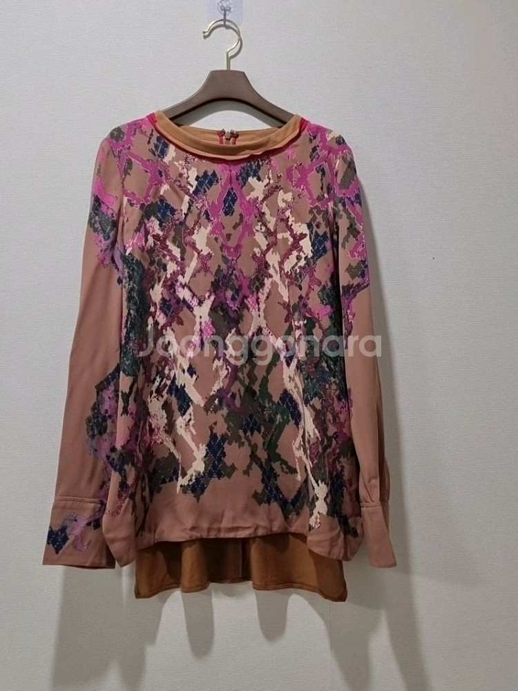 마인(MINE) 패턴 블라우스--0