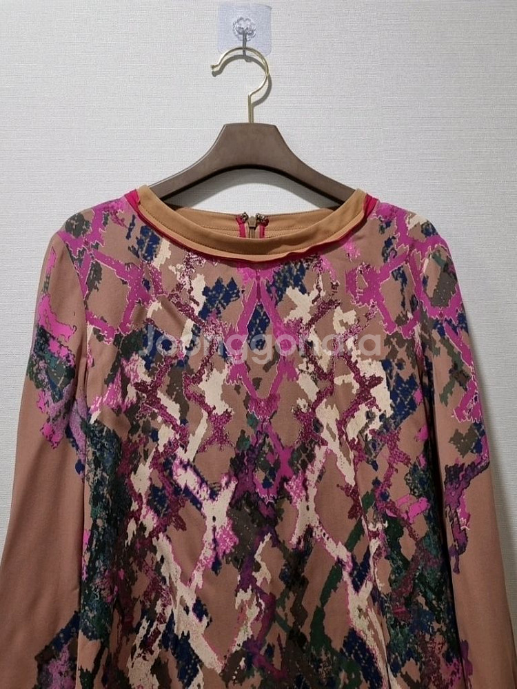 마인(MINE) 패턴 블라우스--1