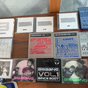 빅뱅 앨범 일관