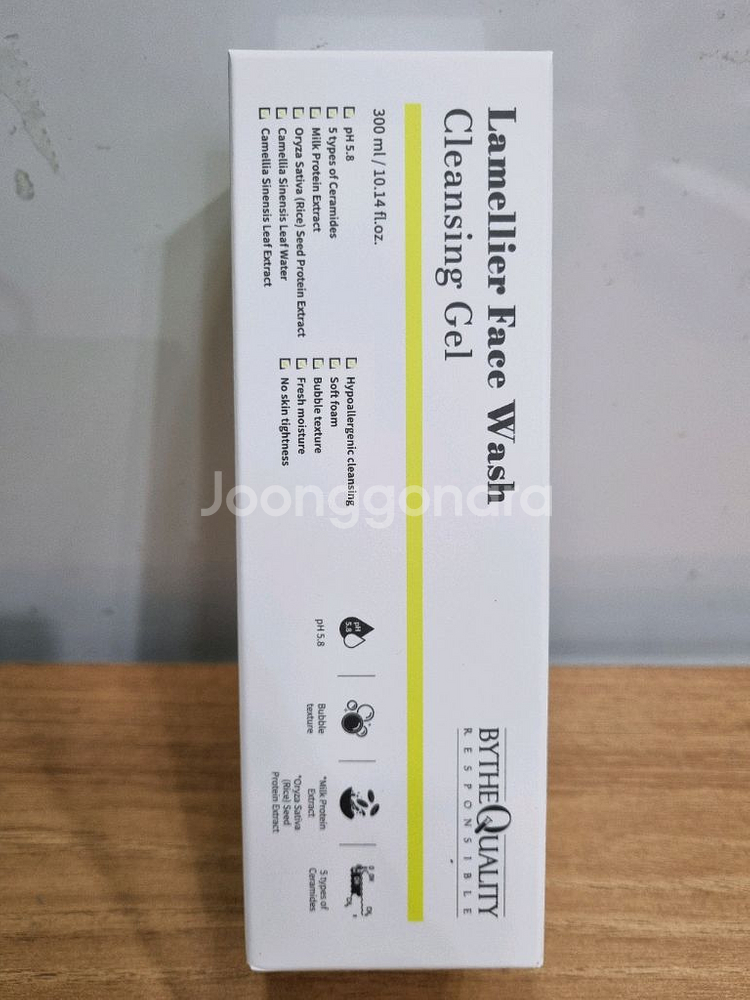 (새상품)바이더퀄리티 라멜리어 페이스워시 클렌징 젤 300ml--0