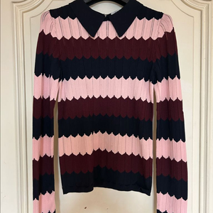 산드로 카라 포인트 니트