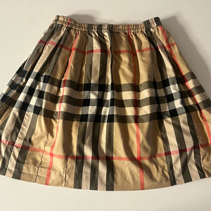버버리 키즈 체크스커트(14y)