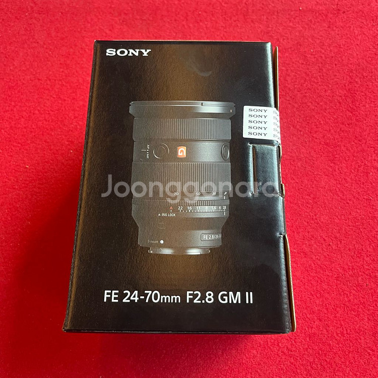 소니 FE 24-70mm F2.8 GM II 렌즈 미개봉 새제품--1
